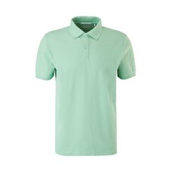 s.Oliver Red Label Cotton piqué polo shirt - green (7315)