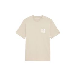 Marc O'Polo Jersey T-Shirt regular aus Baumwolle - beige (727)