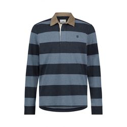 State of Art Rugbyshirt Striped  - blue (5659)