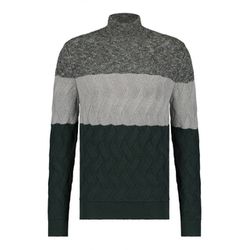 State of Art Sweater with stripe pattern - green (3992)