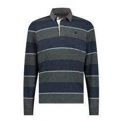 State of Art Rugby shirt with stripe pattern - blue (5998)