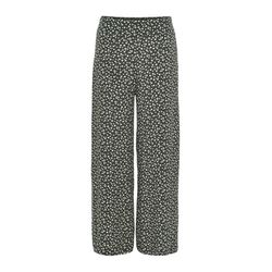 Opus Fabric trousers - Misha flower - green (3049)