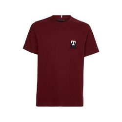 Tommy Hilfiger T-Shirt mit Logostickerei - rot (VLP)