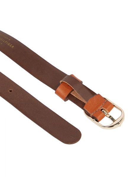 Tommy Hilfiger Monogram Leather Belt - brown (0F6)