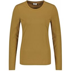 Gerry Weber Collection Basic sweater with long sleeve - yellow/brown (50928)