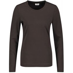 Gerry Weber Collection Basic sweater with long sleeve - brown (70489)