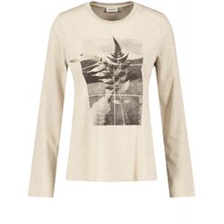 Gerry Weber Collection T-shirt à manches longues avec Picture Print - beige (905330)