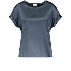 Gerry Weber Collection T-shirt en soie élastique - bleu (80911)