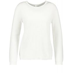 Gerry Weber Edition Pull-over en maille structurée - blanc (99700)