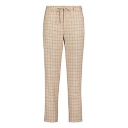 Betty & Co Check trousers - brown/beige (1868)