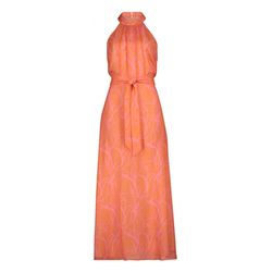 Betty & Co Chiffon dress - orange/pink (3841)