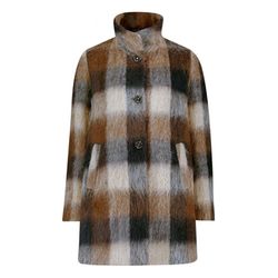 Gil Bret Wool coat - brown/green (7850)