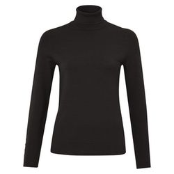 Yaya Turtleneck sweater - black (91100)
