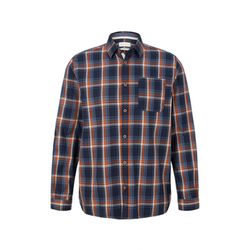 Tom Tailor Shirt with check pattern - blue (30169)