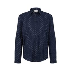 Tom Tailor Denim Shirt with print pattern - blue (30276)