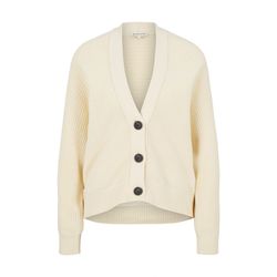 Tom Tailor Knitted cardigan - white (28130)