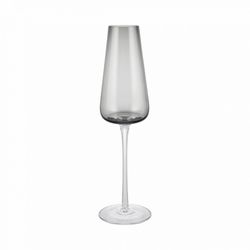 Blomus Set of 2 champagne glasses - Belo Smoke 200 ml - white (00)