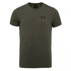 PME Legend Rundhals Guyver T-Shirt - grün/braun (8039)
