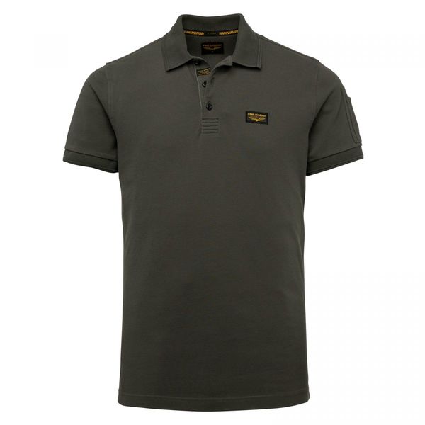 PME Legend Short sleeve trackway polo - brown (8039)