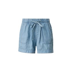 Q/S designed by Regular fit: Lightweight denim shorts - blue (53Y4)