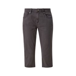 Q/S designed by Slim: capris in a clean look - gray (9858)