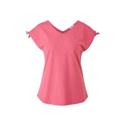 s.Oliver Red Label Top mit Tunnelzug am Arm - pink (4545)