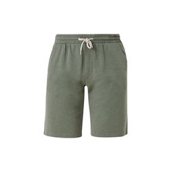 s.Oliver Red Label Sweatshorts with wide drawstring waistband - green (7814)