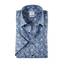 Olymp Comfort Fit: Business Shirt - blue (11)