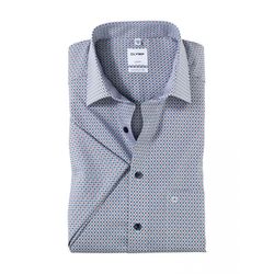 Olymp Comfort Fit: Businesshemd - blau (45)