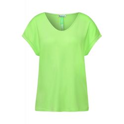 Street One T-shirt de couleur unie - vert (13833)