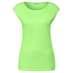 Street One T-shirt de couleur unie - vert (13833)