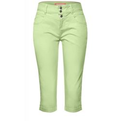 Street One Casual fit: Capri pants - Yulius - green (13892)
