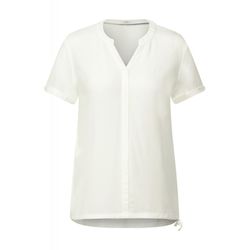 Cecil Blouse in material mix - white (13474)