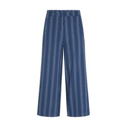 Tom Tailor Culotte with striped pattern - blue (29534)