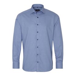 Eterna Modern Fit: Long Sleeve Shirt - blue (12)