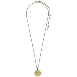 Pilgrim Zodiac Sign Coin Necklace: Sagittarius - gold (GOLD)
