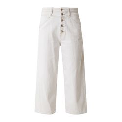 s.Oliver Red Label Jupe-culotte en mélange de coton et de lin - blanc (01Y8)