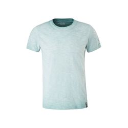 Q/S designed by T-shirt en jersey avec effet de couleur - vert/bleu (6557)