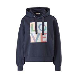 s.Oliver Red Label Sweatshirt with front print - blue (59D0)