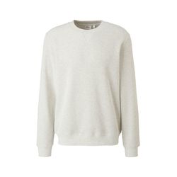 s.Oliver Red Label Sweatshirt with a waffle texture - white (0705)