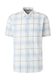 s.Oliver Red Label Regular: Short sleeve shirt with a shark collar - white/blue (02N5)
