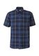 s.Oliver Red Label Regular: Short sleeve shirt with a shark collar - blue (59N5)