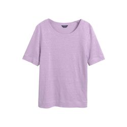 Gant Linen t shirt - purple (519)