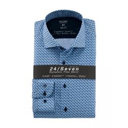 Olymp Body Fit: Business Shirt - blue (11)