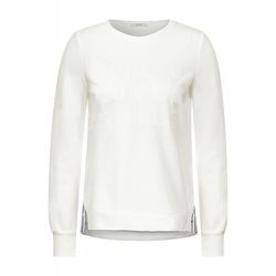 Cecil Sweatshirt with Wording - white (13474)