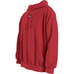 Tommy Jeans Tommy badge hoodie - red (XNL)