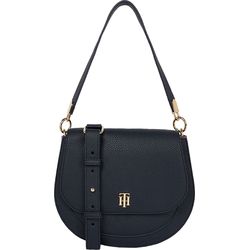 Tommy Hilfiger Saddlebag with a grained finish - blue (0GY)