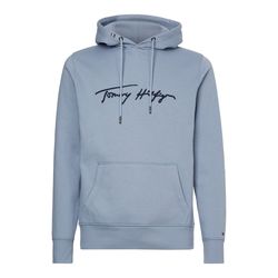 Tommy Hilfiger Sweat à capuche avec logo - bleu (DY5)