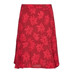 Tommy Hilfiger Relaxed fit viscose crepe skirt - red/pink (0JV)