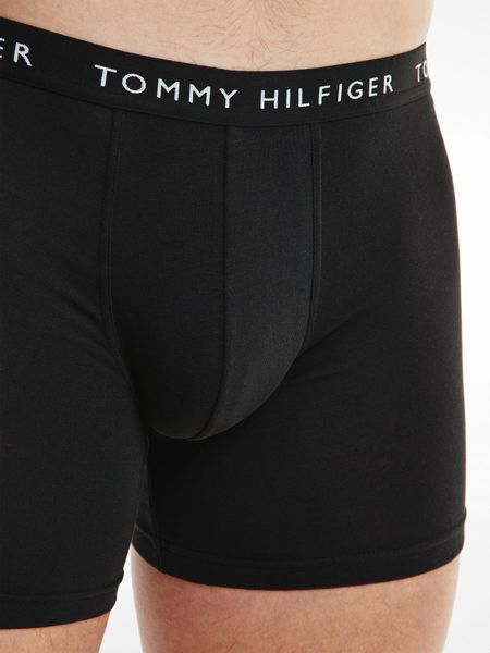 Tommy Hilfiger 3er-Pack Boxer-Slips mit Logo-Taillenbund - schwarz (0TE)